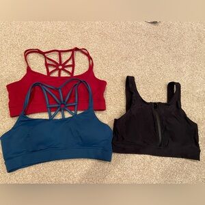 Sports bras - lot of 3 size M